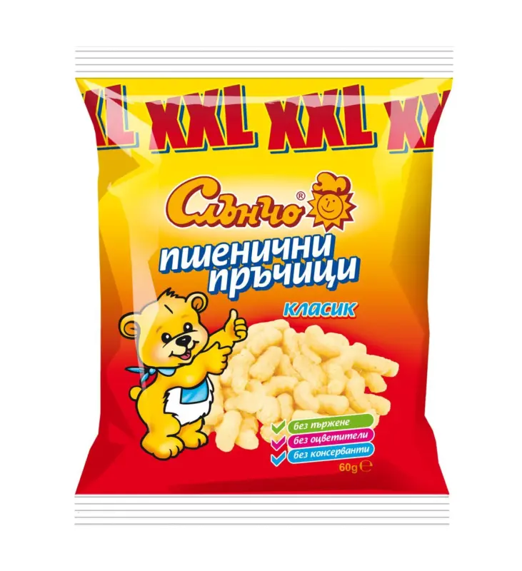 СЛЪНЧО Пшенични пръчици XXL