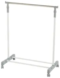 Стойка за дрехи 75 x 42 x 90-160 см