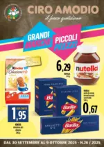 Ciro Amodio Grandi marche - al 09.10.2025