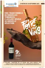 E.Leclerc Express FOIRE AUX VINS - Express - au 11.10.2025