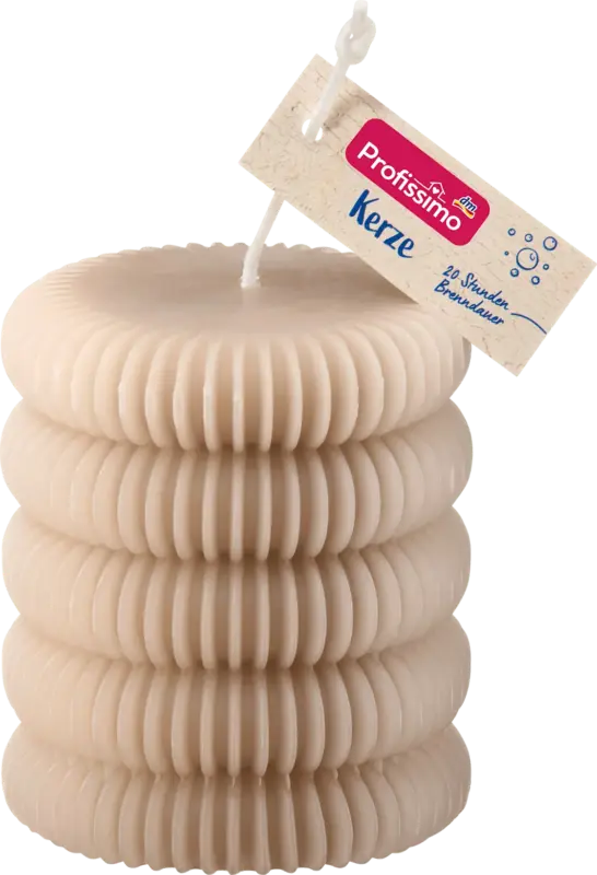 Profissimo Figurenkerze Grooved Shape 69/80