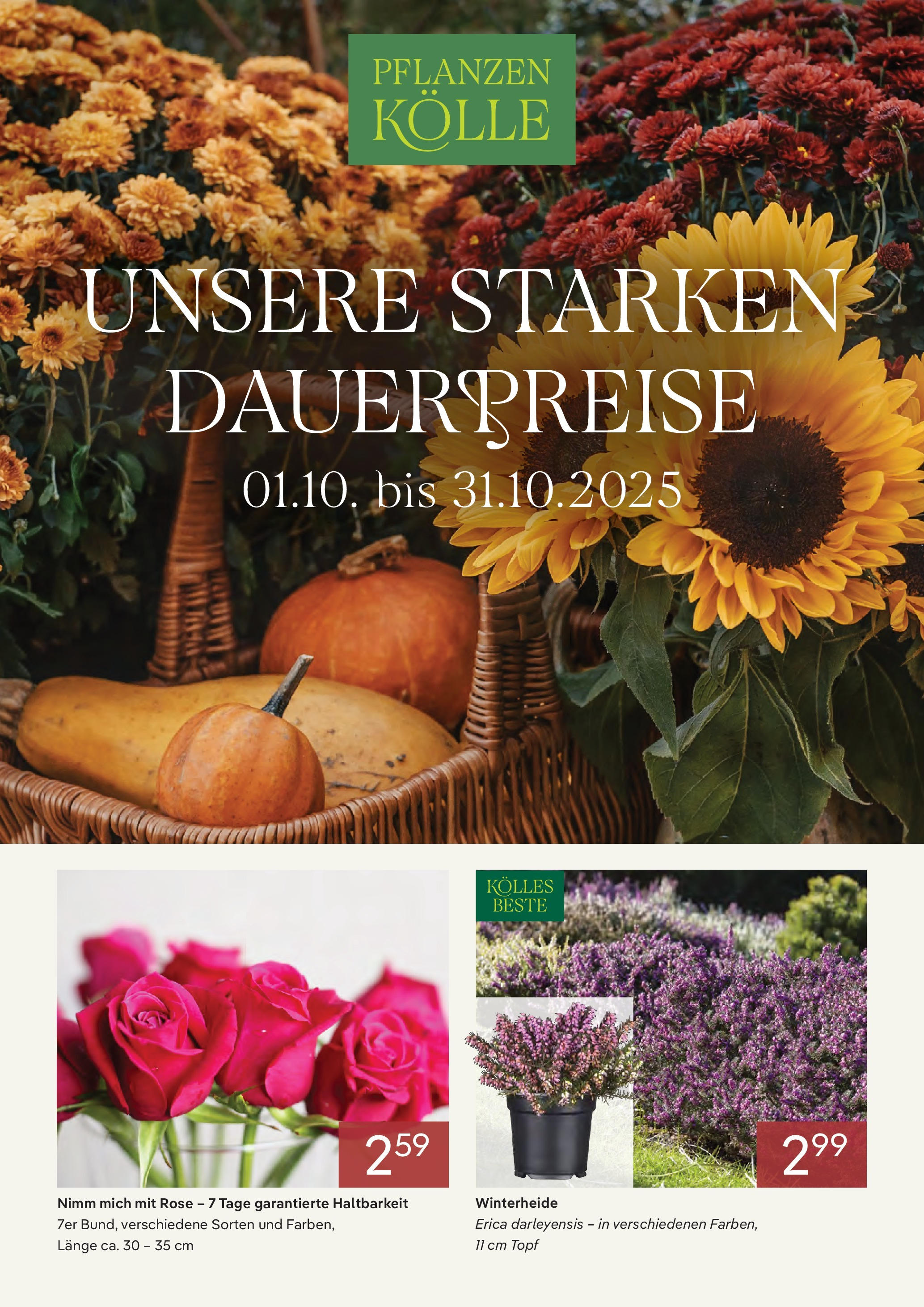 Pflanzen-Kölle Prospekt 	 (ab 30.09.2025) zum Blättern | Seite: 1
