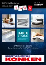 Einrichtungszentrum KONKEN GmbH & Co. KG Konken - Tempur - bis 14.10.2025