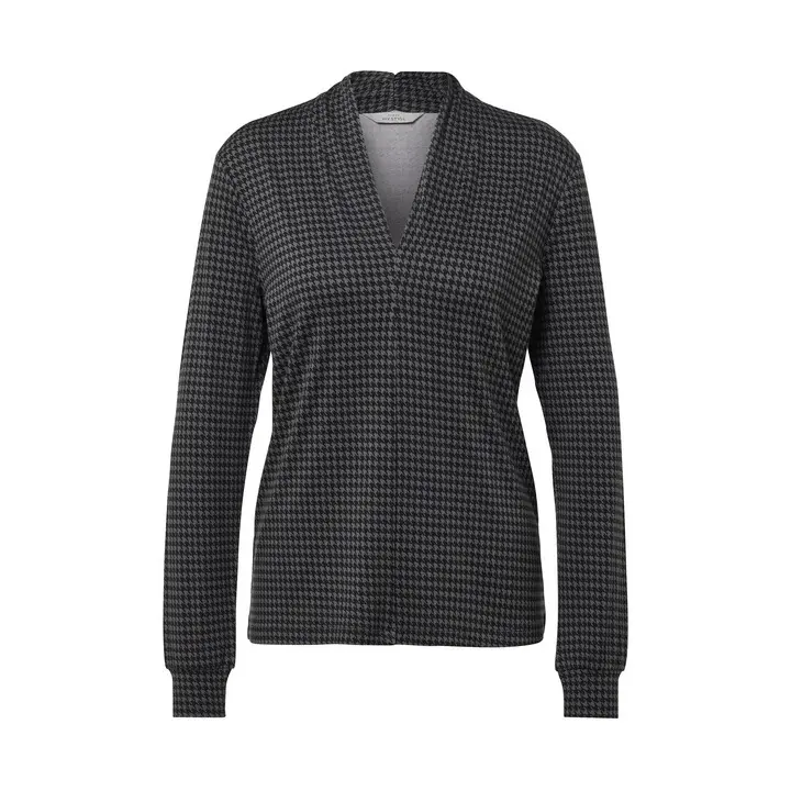 Blusenshirt mit V-Ausschnitt
