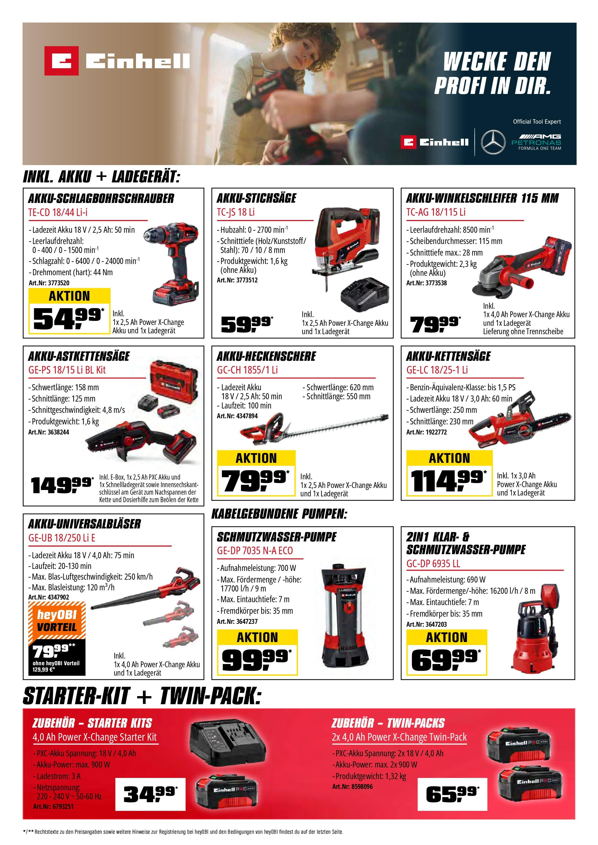 OBI Flugblatt von 01.10.2025 - Aktuelle Angebote | Seite: 21