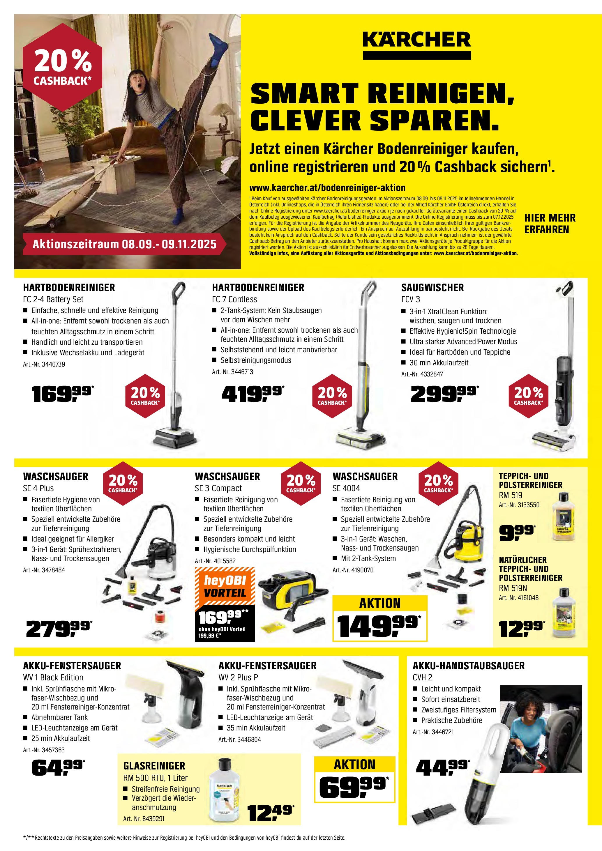 OBI Flugblatt von 01.10.2025 - Aktuelle Angebote | Seite: 22 | Produkte: Teppich