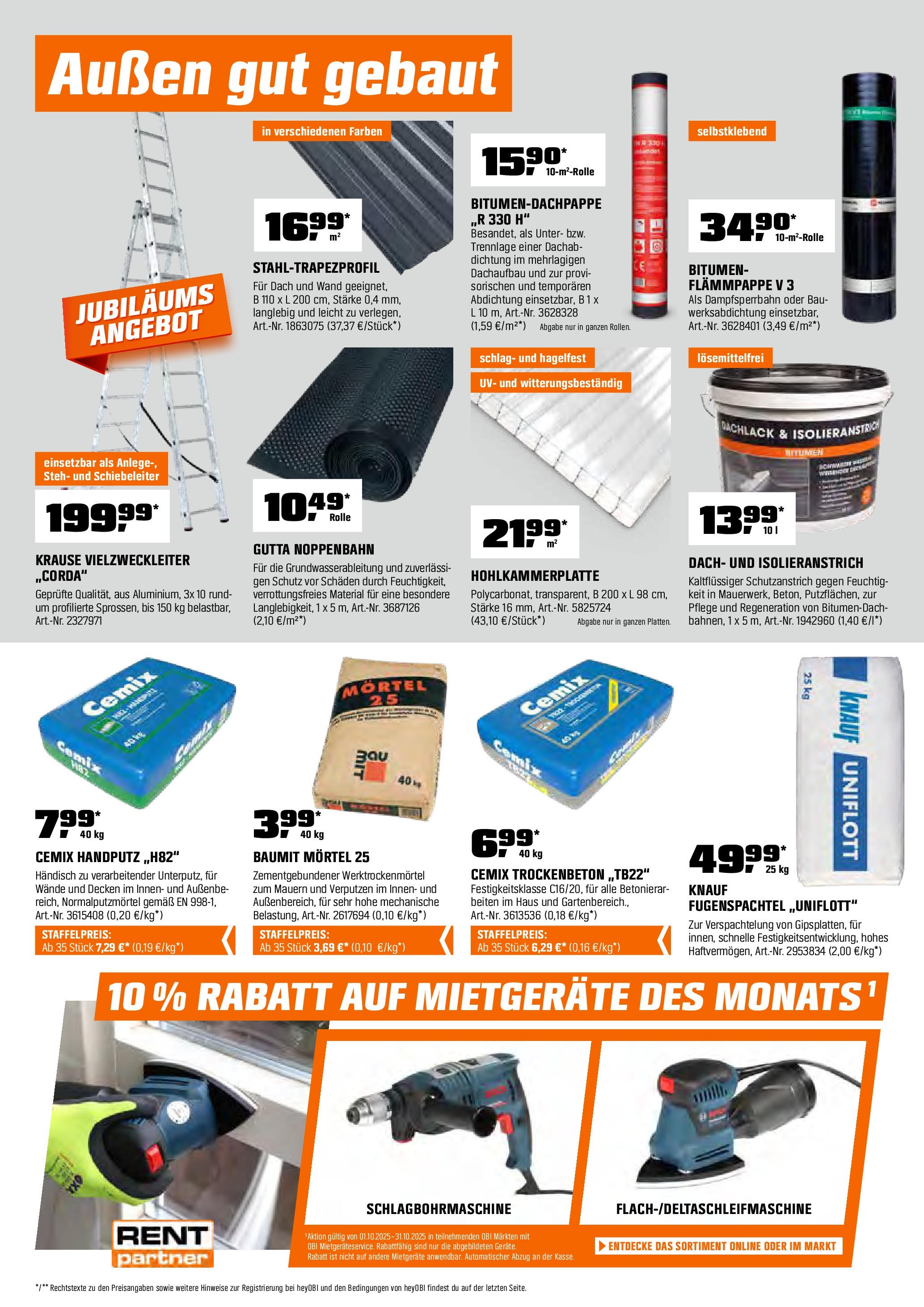 OBI Flugblatt von 01.10.2025 - Aktuelle Angebote | Seite: 24