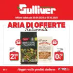 Gulliver Aria di offerte - al 09.10.2025