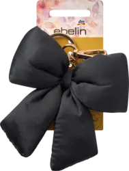 ebelin Schlüsselanhänger Schleife, schwarz