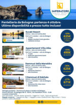 Imperatore Viaggi Pantelleria partenza da Bologna il 4 ottobre - al 11.10.2025
