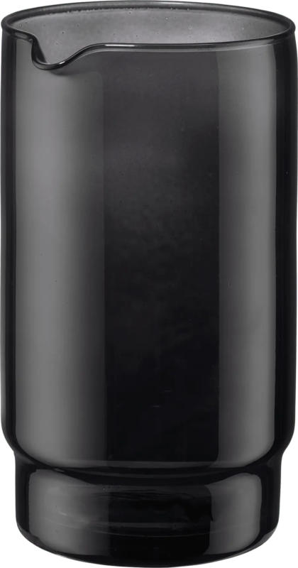 dm home Karaffe aus Glas (1 Liter), anthrazit