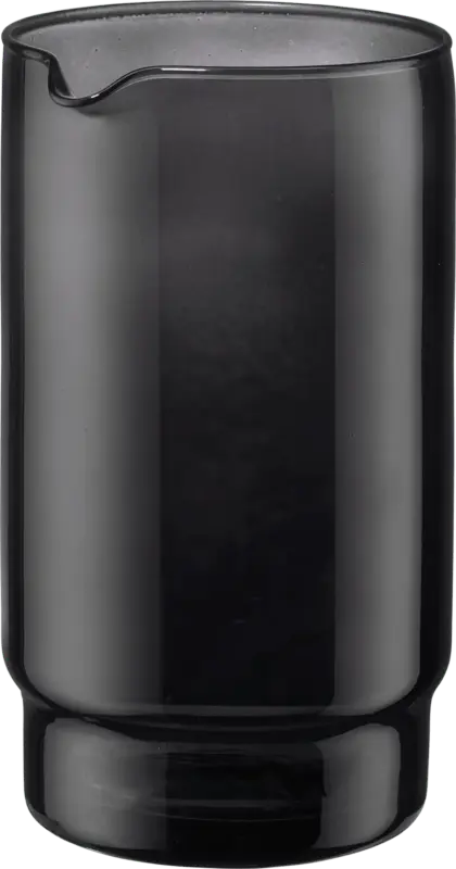 dm home Karaffe aus Glas (1 Liter), anthrazit