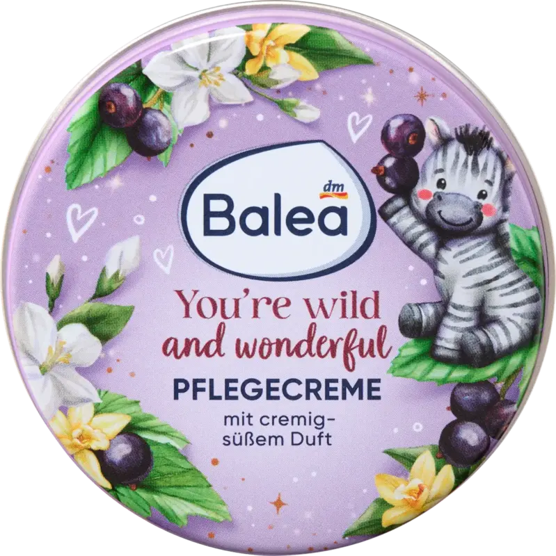Balea Pflegecreme You´re wild and wonderful