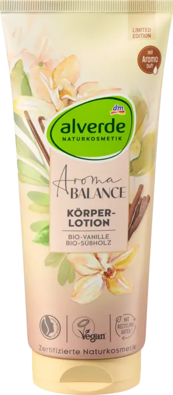 alverde NATURKOSMETIK Körperlotion Aroma Balance