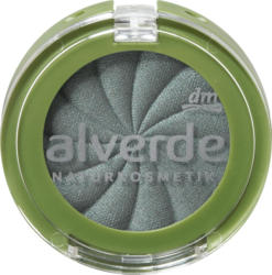 alverde NATURKOSMETIK Lidschatten Mono 26 Smoky Green