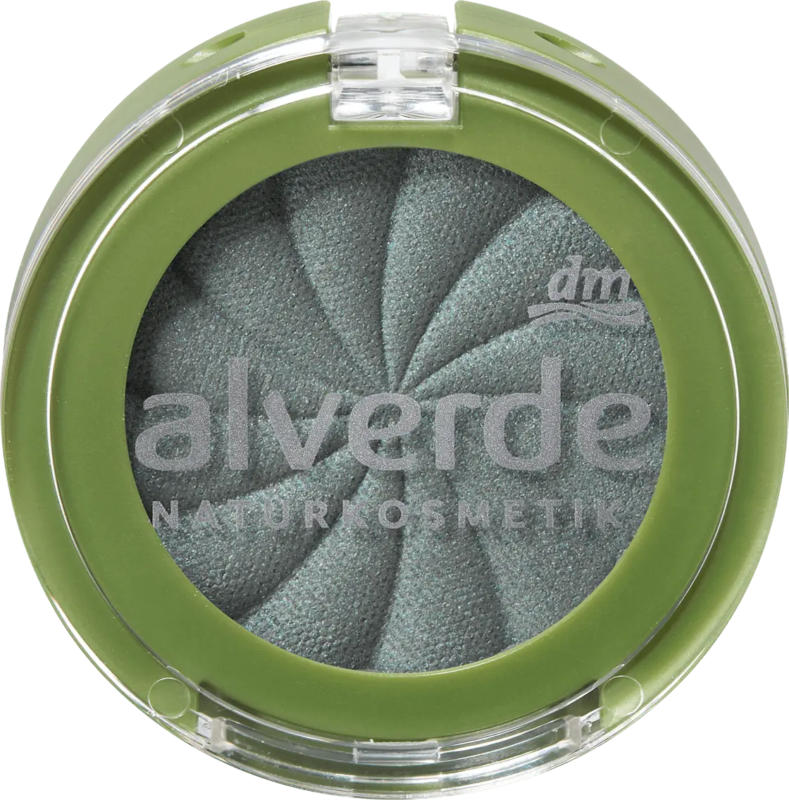 alverde NATURKOSMETIK Lidschatten Mono 26 Smoky Green