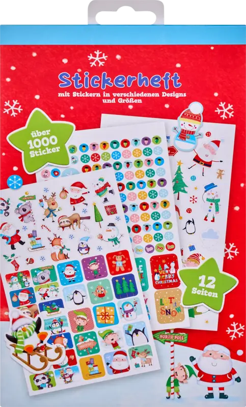 Dekorieren & Einrichten Aufkleber-Buch (12 Seiten)