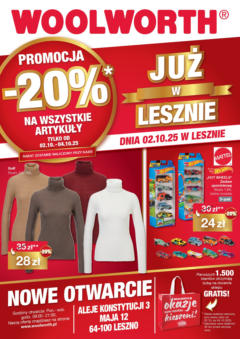 Pogląd oferty "Woolworth Gazetka - Już w Lesznie" - ważna od 02.10.2025
