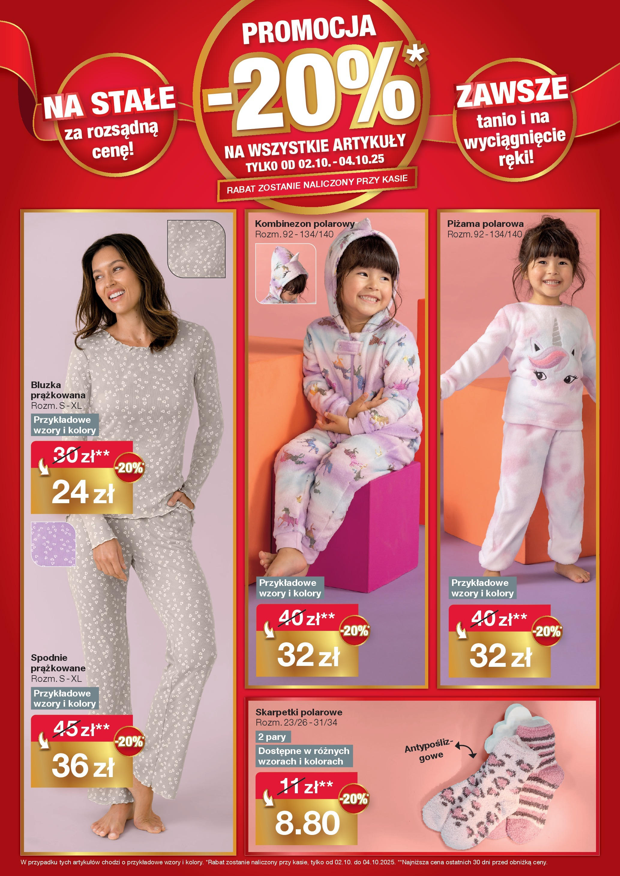 Woolworth Gazetka - Już w Lesznie od (02.10.2025 - 04.10.2025) | Strona: 6 | Produkty: Bluzka, Kombinezon, Spodnie, Skarpetki