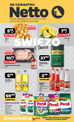 Pogląd oferty "Netto gazetka - Spożywcza" - ważna od 02.10.2025