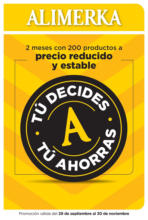 Tu decides tu ahorras - Alimerka