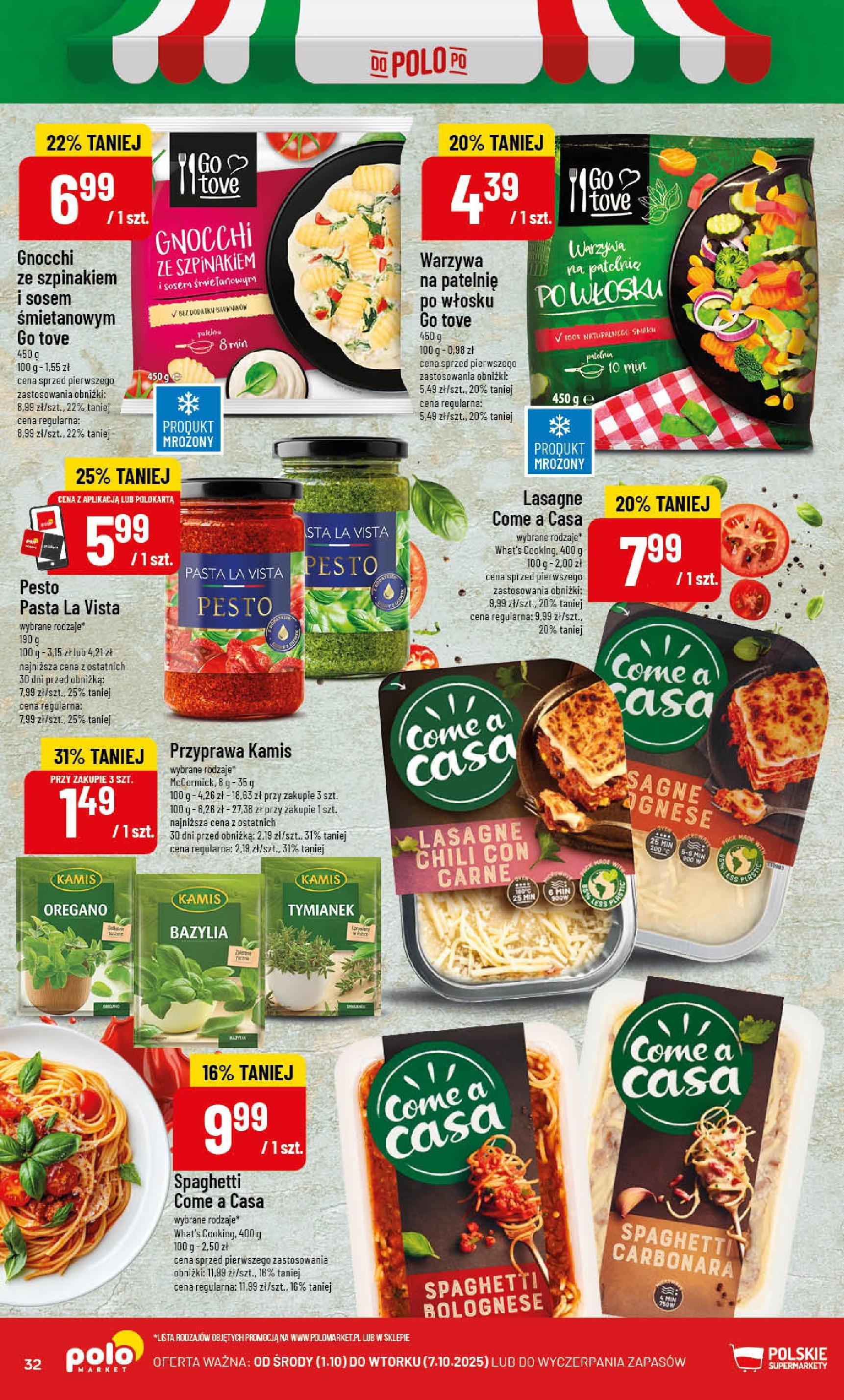 POLOmarket gazetka od jutra (01.10.2025) - Nowa PDF | Strona: 32 | Produkty: Chili, Oregano, Tymianek, Bazylia