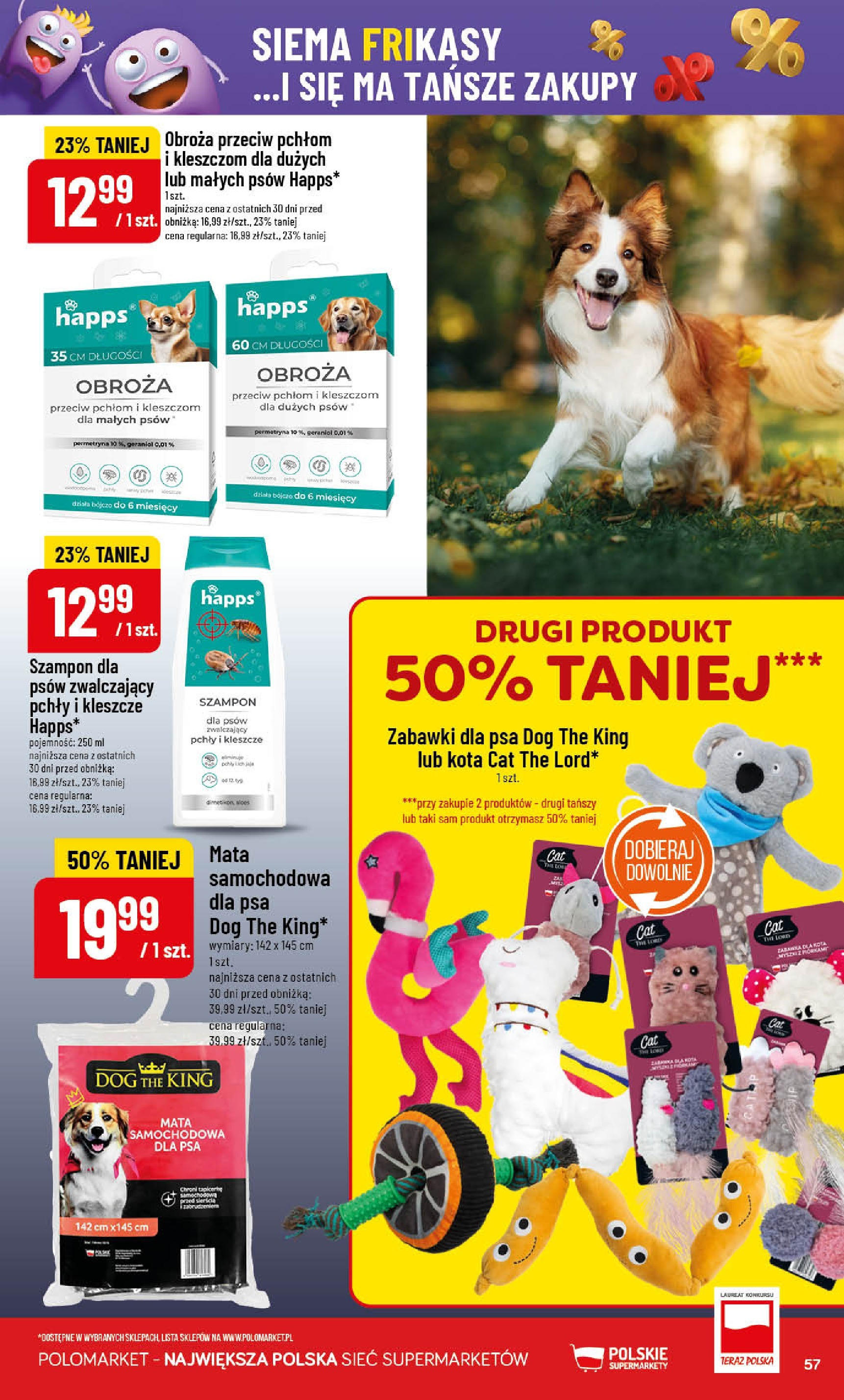 POLOmarket gazetka od jutra (01.10.2025) - Nowa PDF | Strona: 57 | Produkty: Szampon, Jaja