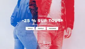 French days -25% sur tout