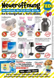 TEDi Neueröffnung in Hilden