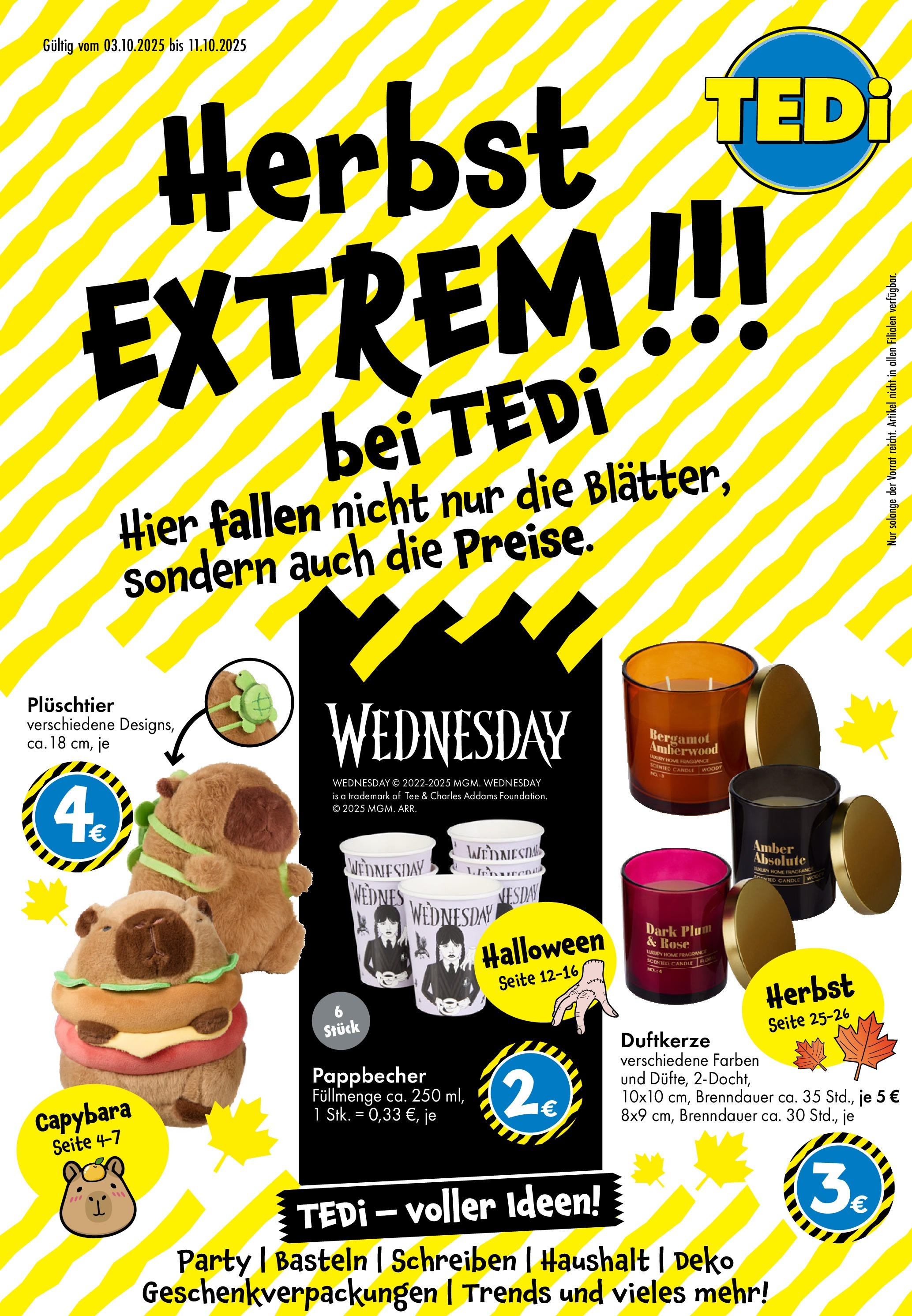 TEDi - TEDi: entdecke die neuen TEDi Trends (ab 02.10.2025) zum Blättern | Seite: 1 | Produkte: Tee
