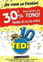 TEDi catálogo hasta 11.10.2025