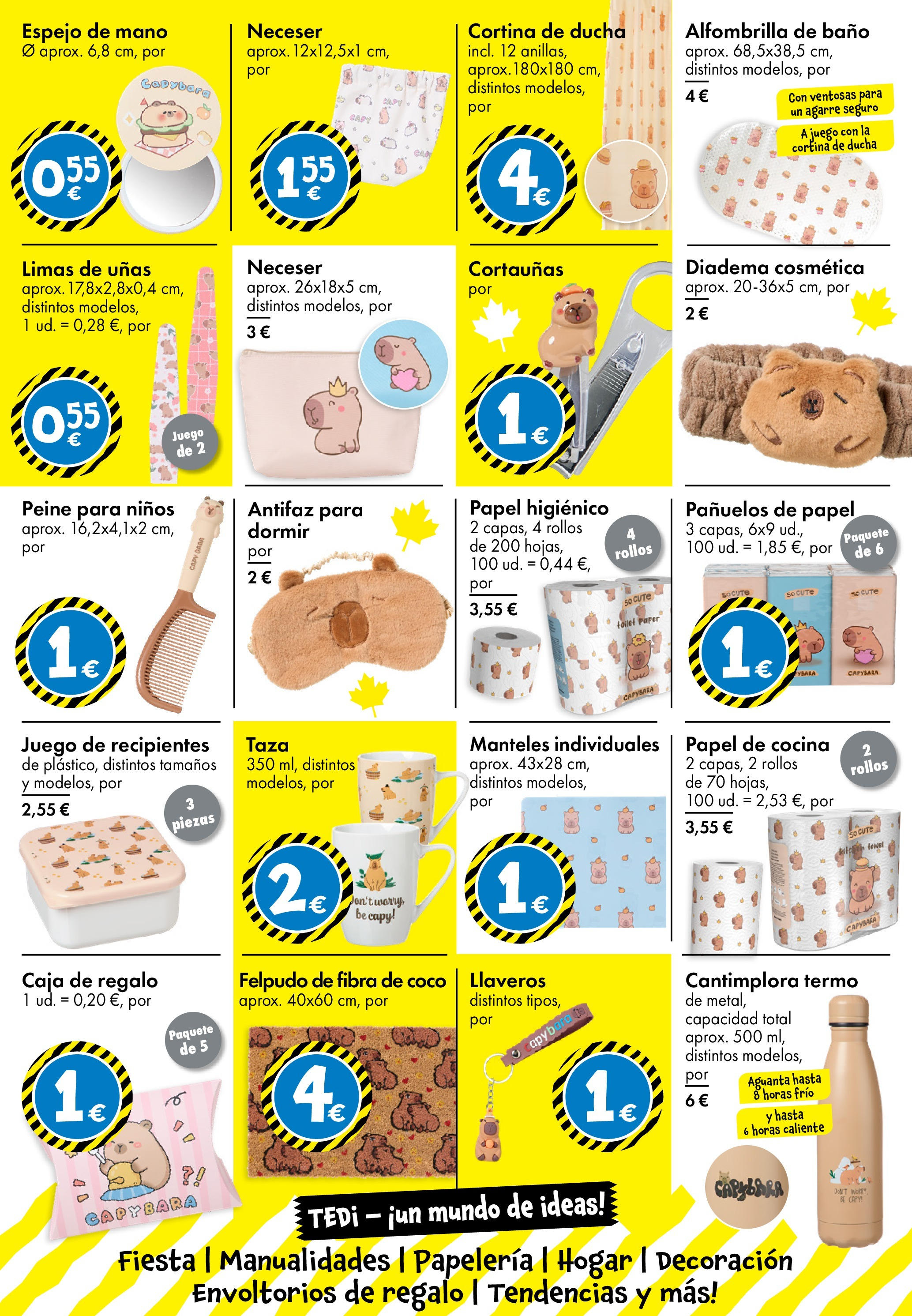 TEDi - folleto 02/10/2025 - 11/10/2025 | Página: 8 | Productos: Cortina, Alfombrilla, Τυρόπιτα, Cocina