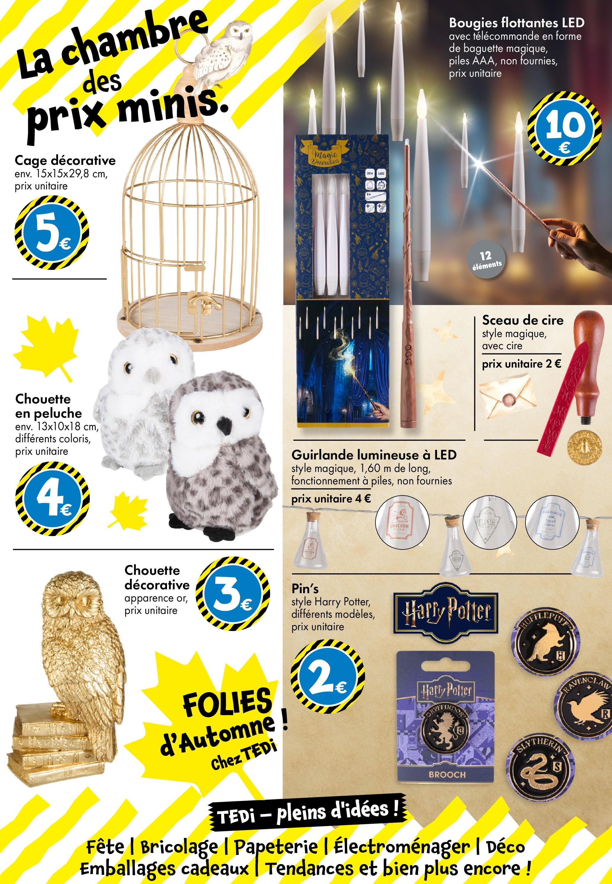 TEDi - TEDi - pleins d'idées à partir du 02/10/2025 - promo en ligne | Page: 2 | Produits: Cire, Guirlande lumineuse, Peluche, Télécommande