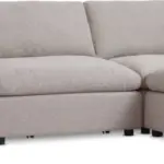 JYSK JYSK Colțar modular LYBY șezlong nisipiu