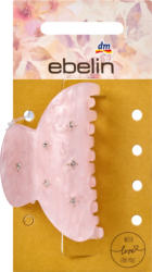 ebelin Haarklammer mit Strass, rosa