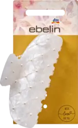 ebelin Haarklammer mit Perlen, weiß