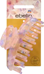 ebelin Haarklammer Acryl, rosa-flieder