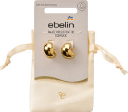 ebelin Creolen wasserfest, Gold-Optik