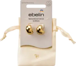 ebelin Creolen wasserfest, Gold-Optik