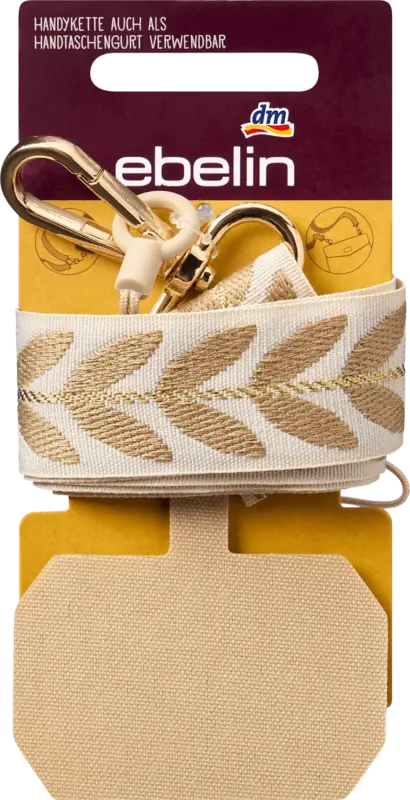 ebelin Handykette, beige