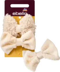 ebelin Haar- & Ansteckbroschen Schleifen, creme