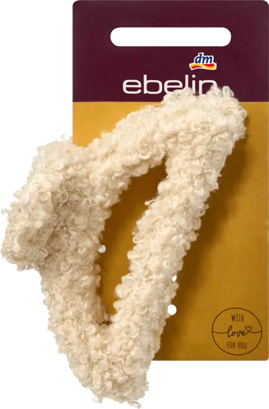 ebelin Haarklammer Teddy, creme