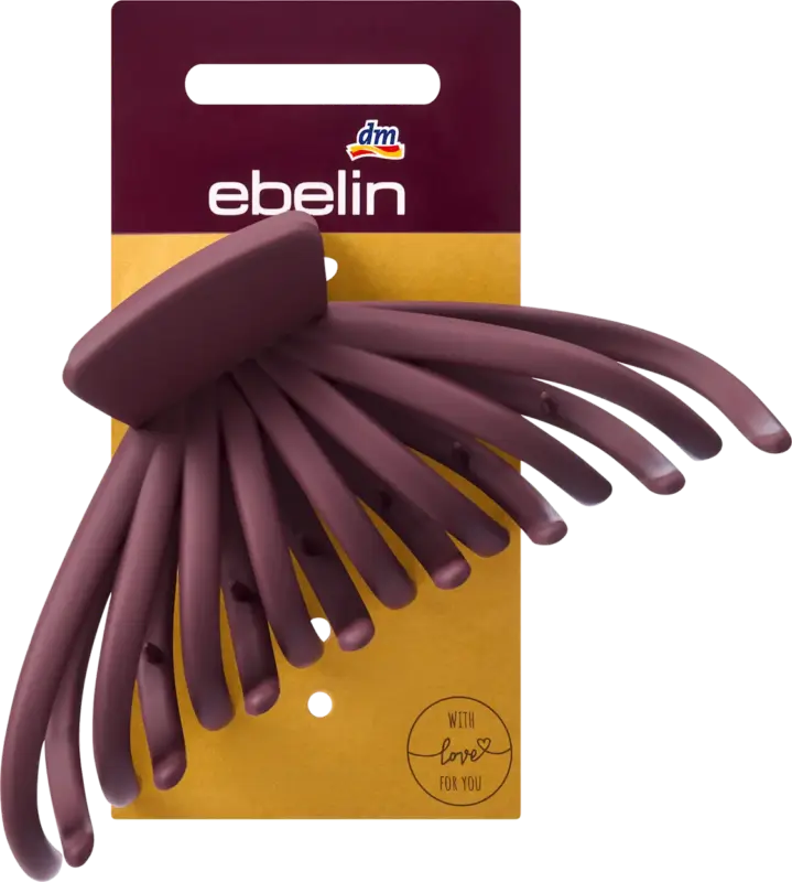 ebelin Haarklammer, Kirschrot