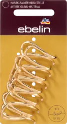 ebelin Haarklammer recycelt, Gold-Optik