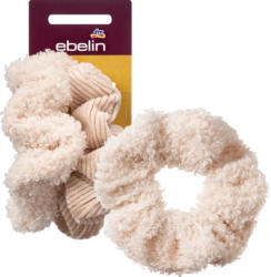 ebelin Scrunchies Teddy & Kord, Creme