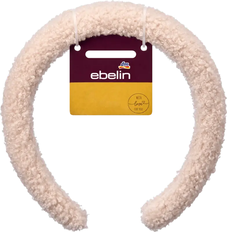 ebelin Haarreif Teddy, Creme