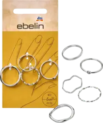 ebelin Ringe, Silber-Optik