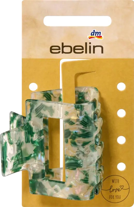 ebelin Haarklammer Cut-out, Grün