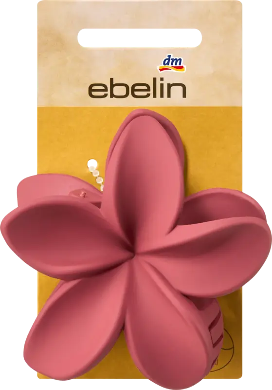 ebelin Haarklammer Blume, Rot