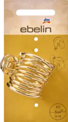 ebelin Haarklammer Pony-Cuff, Gold-Optik